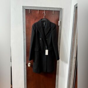 Mango Woman’s Classic Black Trench Coat